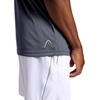 image:imageHead Mens Match Polo Shirt Standard Fit Stretch Midweight MaterialCool Grey
