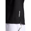 image:imageHead Mens Net Point Polo Shirt Standard Fit Lightweight Performance Pique MaterialBlack