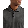 image:imageHead Mens Net Point Polo Shirt Standard Fit Lightweight Performance Pique MaterialCharcoal Heather