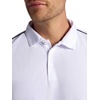 image:imageHead Mens Net Point Polo Shirt Standard Fit Lightweight Performance Pique MaterialStark White