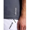 image:imageHead Mens Overgrip Short Sleeve Crewneck TShirt Standard Fit Stretch Lightweight MaterialCool Grey