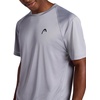 image:imageHead Mens Power House Crewneck Tee Standard Fit Lightweight Raglan SleevesSleet