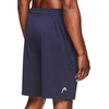 image:imageHead Mens Quality Jacquard Short Standard Fit 9 Inseam Lightweight and BreathableNavy Heather