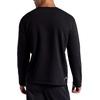image:imageHead Mens Reflect Long Sleeve Crewneck TShirt Standard Fit Soft Midweight CottonPolyester MaterialBlack