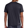 image:imageHead Mens Short Sleeve Active Crewneck TShirt Standard Fit Midweight Peached Stretch MaterialBlack Heather