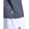 image:imageHead Mens Short Sleeve Active Crewneck TShirt Standard Fit Midweight Peached Stretch MaterialCool Grey Heather