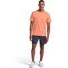 image:imageHead Mens Short Sleeve Active Crewneck TShirt Standard Fit Midweight Peached Stretch MaterialLiving Coral Heather