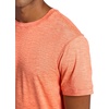 image:imageHead Mens Short Sleeve Active Crewneck TShirt Standard Fit Midweight Peached Stretch MaterialLiving Coral Heather