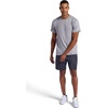 image:imageHead Mens Short Sleeve Active Crewneck TShirt Standard Fit Midweight Peached Stretch MaterialSleet Heather