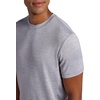 image:imageHead Mens Short Sleeve Active Crewneck TShirt Standard Fit Midweight Peached Stretch MaterialSleet Heather