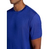 image:imageHead Mens Short Sleeve Active Crewneck TShirt Standard Fit Midweight Peached Stretch MaterialStreak Heather