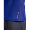image:imageHead Mens Short Sleeve Active Crewneck TShirt Standard Fit Midweight Peached Stretch MaterialStreak Heather