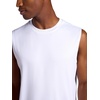 image:imageHead Mens Sideline Sleeveless Crewneck Tank Top Standard Fit Stretch Lightweight MaterialStark White