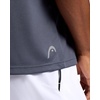 image:imageHead Mens Skill Jacquard Polo Standard Fit Lightweight and BreathableCool Grey Heather