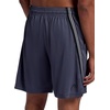 image:imageHead Mens Slam Winner Heathered Short Standard Fit Stretch Midweight MaterialCool Grey
