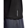 image:imageHead Mens Top Fit Short Sleeve Crewneck TShirt Standard Fit Stretch Lightweight MaterialBlack