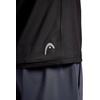 image:imageHead Mens Top Fit Short Sleeve Crewneck TShirt Standard Fit Stretch Lightweight MaterialBlack