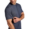 image:imageHead Mens Top Fit Short Sleeve Crewneck TShirt Standard Fit Stretch Lightweight MaterialCool Grey