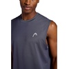 image:imageHead Mens Zephyr Mesh Tank Top Standard Fit Lightweight and Breathable Mesh MaterialCool Grey