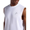 image:imageHead Mens Zephyr Mesh Tank Top Standard Fit Lightweight and Breathable Mesh MaterialStark White