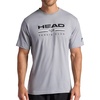 image:imageHead Mens Graphic Crewneck TShirt Standard Fit Soft Midweight CottonPolyester MaterialSleettennis Club