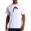 image:imageHead Mens Graphic Crewneck TShirt Standard Fit Soft Midweight CottonPolyester MaterialStark Whitelogo