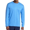 image:imageHead Mens Guard Long Sleeve Crewneck Top Relaxed Fit Stretch Midweight MaterialSky Heather