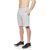 image:imageHead Mens Head Mens Striped Vault Short Standard Fit Lightweight 9 InseamSleet Heather