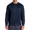 image:imageHead Mens Heat French Terry Crewneck Long Sleeve Top Standard Fit Midweight MaterialNavy Heather