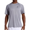 image:imageHead Mens Power House Crewneck Tee Standard Fit Lightweight Raglan SleevesSleet