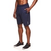 image:imageHead Mens Quality Jacquard Short Standard Fit 9 Inseam Lightweight and BreathableNavy Heather
