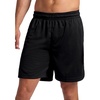image:imageHead Mens Supreme Stitch Short Standard Fit 7 Inseam Stretch Midweight MaterialBlack