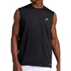 image:imageHead Mens Zephyr Mesh Tank Top Standard Fit Lightweight and Breathable Mesh MaterialBlack