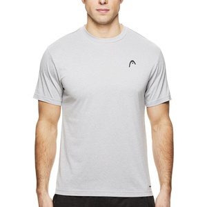 image:imageHEAD Mens Crewneck Gym Training amp Workout TShirt  Short Sleeve Activewear TopSleet Heather