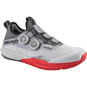 image:imageHEAD Mens Motion Pro BOA Pickleball Shoe  Dual Li2 BOA Fit System DynaFoam Cushioning Ortholite Insole Enhanced Lateral Stability amp Durable OutsoleLight GreyRed