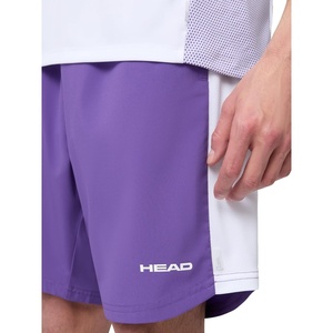 image:imageHEAD Mens Power Performance Shorts  4Way Stretch Woven Athletic Shorts with Breathable Mesh PanelsPurpleWhite