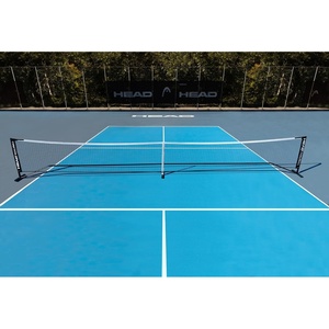 image:imageHEAD Portable Pickleball Net System  Official Size Quick Setup amp Carry Bag  Durable amp Lightweight Black Net for IndoorOutdoor Play