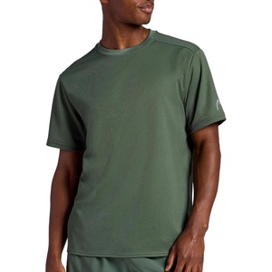 image:imageHead Mens Elite Flex Short Sleeve Waffle Tech Crewneck TShirt Relaxed Fit Midweight MaterialDuck Green