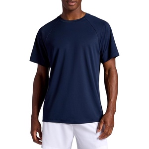 image:imageHead Mens Flex Raglan Crewneck TShirt Standard Fit Lightweight and Breathable Grid MeshNavy