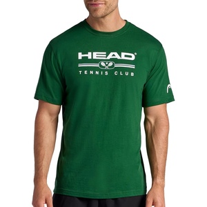 image:imageHead Mens Graphic Crewneck TShirt Standard Fit Soft Midweight CottonPolyester MaterialEden