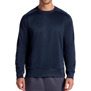 image:imageHead Mens Heat French Terry Crewneck Long Sleeve Top Standard Fit Midweight MaterialNavy Heather