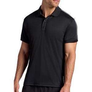 image:imageHead Mens Match Polo Shirt Standard Fit Stretch Midweight MaterialBlack