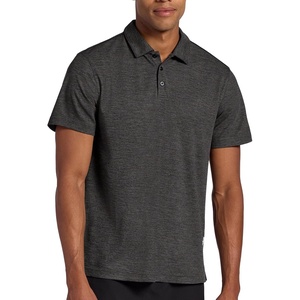 image:imageHead Mens Net Point Polo Shirt Standard Fit Lightweight Performance Pique MaterialCharcoal Heather