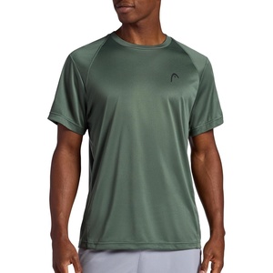 image:imageHead Mens Power House Crewneck Tee Standard Fit Lightweight Raglan SleevesDuck Green