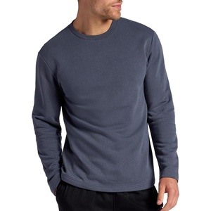 image:imageHead Mens Reflect Long Sleeve Crewneck TShirt Standard Fit Soft Midweight CottonPolyester MaterialSleet