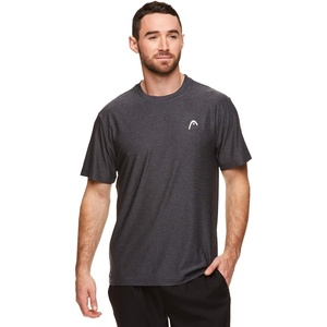 image:imageHead Mens Score Hypertek TShirt Standard Fit Lightweight and Breathable Hypertek MoistureWicking TechnologyEbony Heather