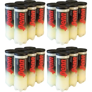 image:imagePenn Championship Tennis Balls  Extra Duty4 Cans  12 Balls